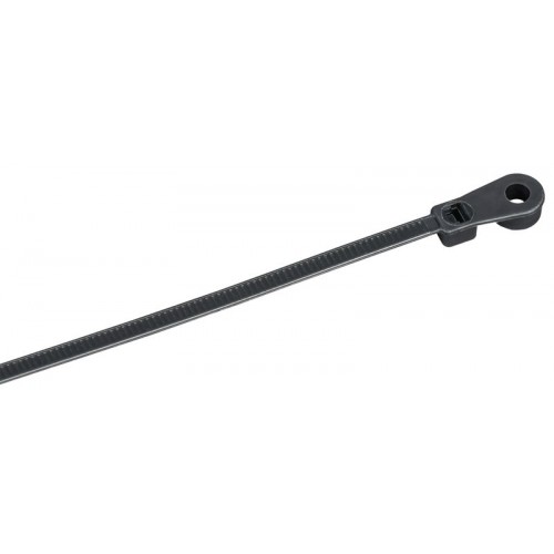 Хомут 3.6х150мм P6.6 с винтовым креплением черн. (уп.100шт) IEK UHH12-D036-150-100-K02