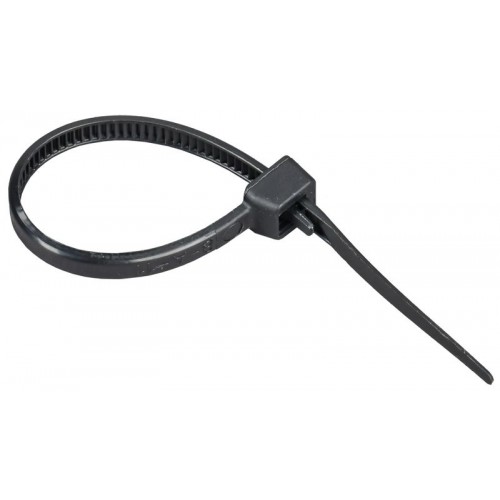 Хомут 3.6х100мм P6.6 съемный черн. (уп.100шт) IEK UHH13-D036-100-100-K02
