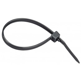 Хомут 4.8х160мм P6.6 съемный черн. (уп.100шт) IEK UHH13-D048-160-100-K02