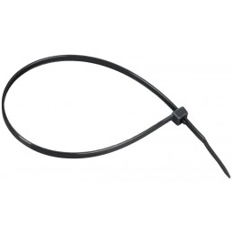 Хомут 4.8х300мм P6.6 съемный черн. (уп.100шт) IEK UHH13-D048-300-100-K02