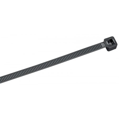 Хомут 4.8х370мм P6.6 съемный черн. (уп.100шт) IEK UHH13-D048-370-100-K02