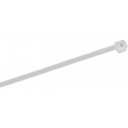Хомут 2.5х100мм P6.6 стандартный бел. (уп.100шт) IEK UHH30-D025-100-100-K01