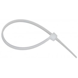 Хомут 2.5х100мм P6.6 стандартный бел. (уп.100шт) IEK UHH30-D025-100-100-K01