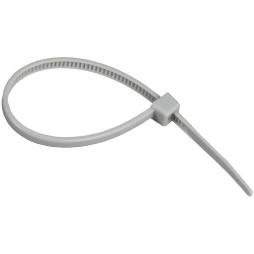 Хомут 2.5х100мм P6.6 стандартный сер. (уп.100шт) IEK UHH30-D025-100-100-K03