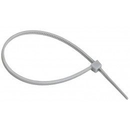 Хомут 2.5х150мм P6.6 стандартный сер. (уп.100шт) IEK UHH30-D025-150-100-K03