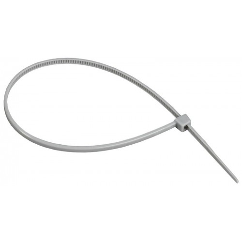 Хомут 2.5х200мм P6.6 стандартный сер. (уп.100шт) IEK UHH30-D025-200-100-K03