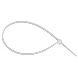 Хомут 2.5х260мм P6.6 стандартный бел. (уп.100шт) IEK UHH30-D025-260-100-K01