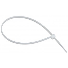 Хомут 3.6х250мм P6.6 стандартный бел. (уп.100шт) IEK UHH30-D036-250-100-K01