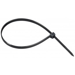 Хомут 7.6х350мм P6.6 стандартный черн. (уп.100шт) IEK UHH30-D076-350-100-K02