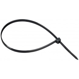 Хомут 7.6х400мм P6.6 стандартный черн. (уп.100шт) IEK UHH30-D076-400-100-K02