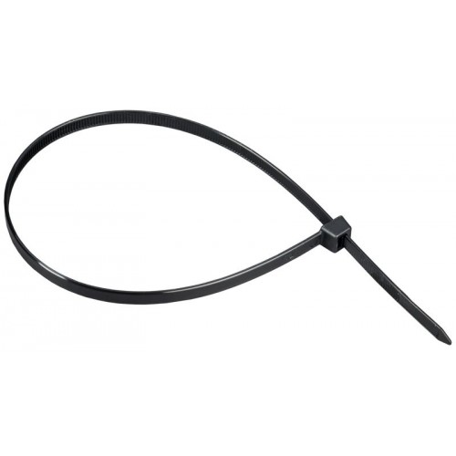 Хомут 7.6х400мм P6.6 стандартный черн. (уп.100шт) IEK UHH30-D076-400-100-K02