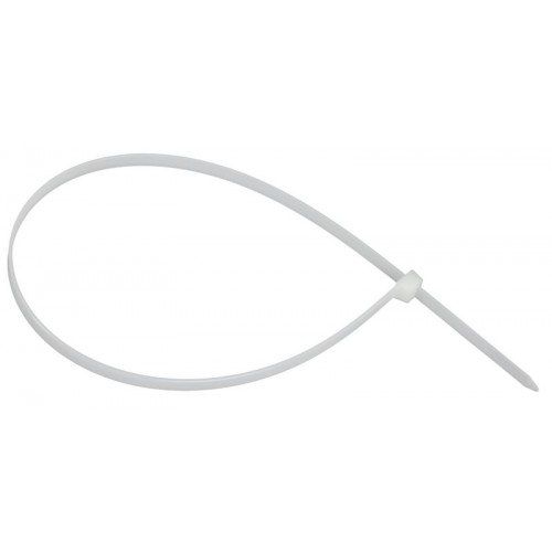 Хомут 7.6х500мм P6.6 стандартный бел. (уп.100шт) IEK UHH30-D076-500-100-K01