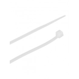 Хомут кабельный 2.5х250 нейл. бел. (уп.100шт) IEK UHH31-D025-250-100