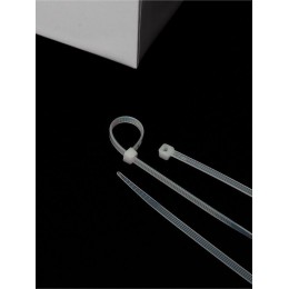 Хомут кабельный 3.6х150 нейл. бел. (уп.100шт) IEK UHH31-D036-150-100