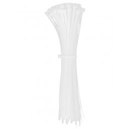 Хомут кабельный 3.6х200 нейл. бел. (уп.100шт) IEK UHH31-D036-200-100