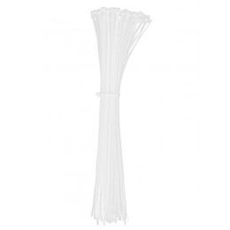 Хомут кабельный 3.6х300 нейл. бел. (уп.100шт) IEK UHH31-D036-300-100