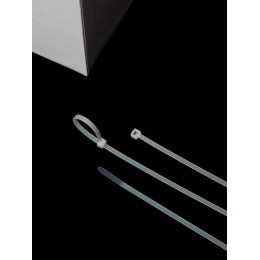 Хомут кабельный 3.6х300 нейл. бел. (уп.100шт) IEK UHH31-D036-300-100