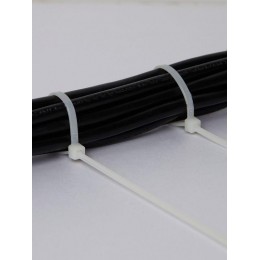 Хомут кабельный 3.6х300 нейл. бел. (уп.100шт) IEK UHH31-D036-300-100