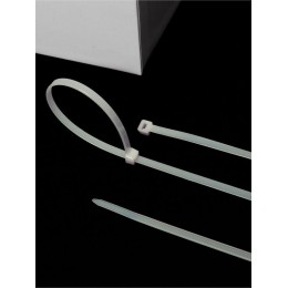 Хомут кабельный 4.8х500 нейл. бел. (уп.100шт) IEK UHH31-D048-500-100