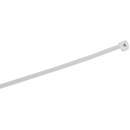 Хомут 2.5х100мм P6.6 самозатухающий бел. (уп.100шт) IEK UHH90-D025-100-100-K01