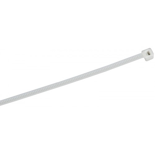 Хомут 2.5х100мм P6.6 самозатухающий бел. (уп.100шт) IEK UHH90-D025-100-100-K01