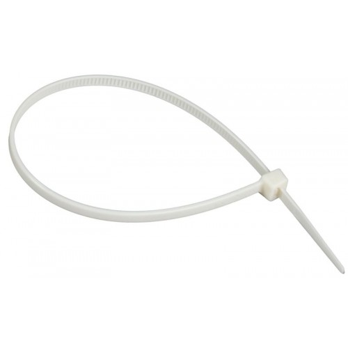 Хомут 3.6х200мм P6.6 самозатухающий бел. (уп.100шт) IEK UHH90-D036-200-100-K01