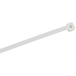 Хомут 4.8х300мм P6.6 самозатухающий бел. (уп.100шт) IEK UHH90-D048-300-100-K01