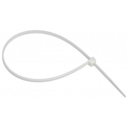 Хомут 4.8х300мм P6.6 самозатухающий бел. (уп.100шт) IEK UHH90-D048-300-100-K01