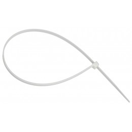 Хомут 4.8х370мм P6.6 самозатухающий бел. (уп.100шт) IEK UHH90-D048-370-100-K01