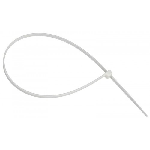 Хомут 4.8х370мм P6.6 самозатухающий бел. (уп.100шт) IEK UHH90-D048-370-100-K01