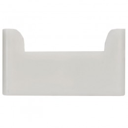 Площадка монтажная 16х23 под пистолет бел. (уп.100шт) IEK UHP20-16-23-100-K01