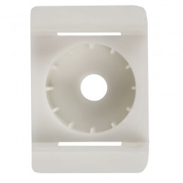 Площадка монтажная 16х23 под пистолет бел. (уп.100шт) IEK UHP20-16-23-100-K01