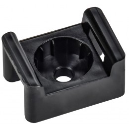 Площадка монтажная 16х23 под пистолет черн. (уп.100шт) IEK UHP20-16-23-100-K02