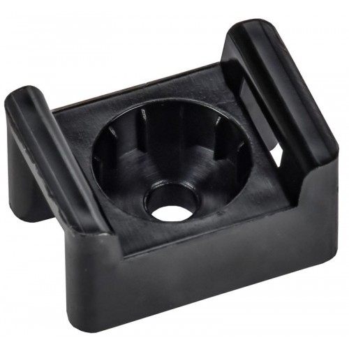 Площадка монтажная 16х23 под пистолет черн. (уп.100шт) IEK UHP20-16-23-100-K02