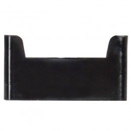 Площадка монтажная 16х23 под пистолет черн. (уп.100шт) IEK UHP20-16-23-100-K02