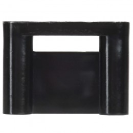 Площадка монтажная 16х23 под пистолет черн. (уп.100шт) IEK UHP20-16-23-100-K02