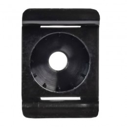 Площадка монтажная 16х23 под пистолет черн. (уп.100шт) IEK UHP20-16-23-100-K02