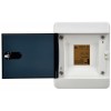 Корпус ЩРН-П-4 UNION Compact IP41 черн. прозр. дверь пластик. IEK UIC-KP12-N-04-41-K01