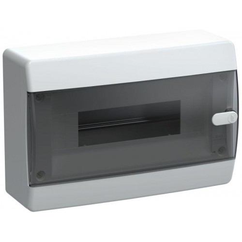 Корпус ЩРН-П-12 UNION Compact IP41 черн. прозр. дверь пластик. IEK UIC-KP12-N-12-41-K01