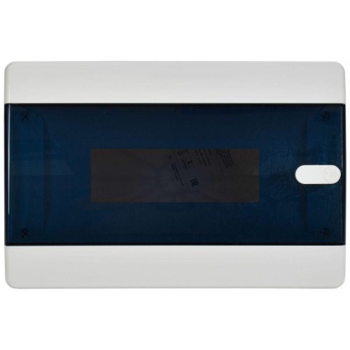 Корпус ЩРН-П-12 UNION Compact IP41 черн. прозр. дверь пластик. IEK UIC-KP12-N-12-41-K01