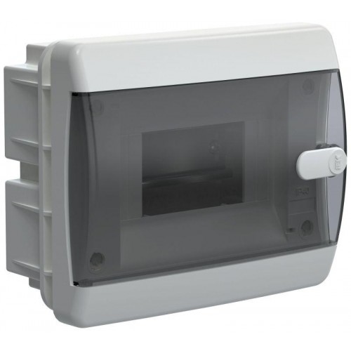 Корпус ЩРВ-П-6 UNION Compact IP41 черн. прозр. дверь пластик. IEK UIC-KP12-V-06-41-K01
