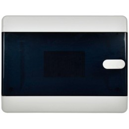 Корпус ЩРВ-П-8 UNION Compact IP41 черн. прозр. дверь пластик. IEK UIC-KP12-V-08-41-K01