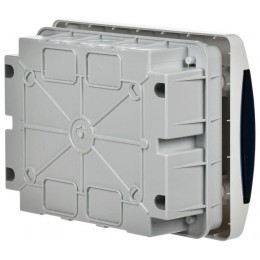 Корпус ЩРВ-П-8 UNION Compact IP41 черн. прозр. дверь пластик. IEK UIC-KP12-V-08-41-K01