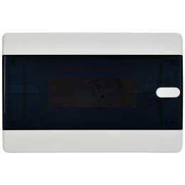 Корпус ЩРВ-П-12 UNION Compact IP41 черн. прозр. дверь пластик. IEK UIC-KP12-V-12-41-K01