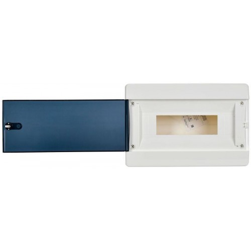 Корпус ЩРВ-П-12 UNION Compact IP41 черн. прозр. дверь пластик. IEK UIC-KP12-V-12-41-K01