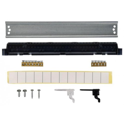 Корпус ЩРВ-П-12 UNION Compact IP41 черн. прозр. дверь пластик. IEK UIC-KP12-V-12-41-K01