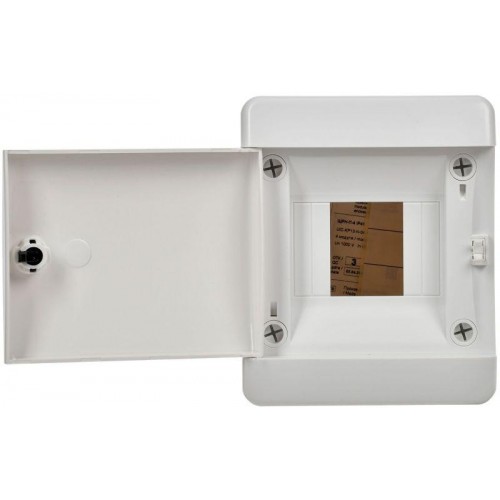Корпус ЩРН-П-4 UNION Compact IP41 бел. дверь пластик. IEK UIC-KP13-N-04-41-K01