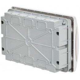 Корпус ЩРВ-П-12 UNION Compact IP41 бел. дверь пластик. IEK UIC-KP13-V-12-41-K01