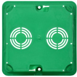 Коробка распаячная СП 92х92х45 КМ41021 для полых стен (с саморезами метал. лапки. с крышкой) IEK UKG11-092-092-040-M