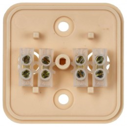 Коробка распаячная ОП 50х50х20 IP20 КМ41206-04 (4 клем. 3кв.мм) сосна IEK UKO10-050-050-020-K34